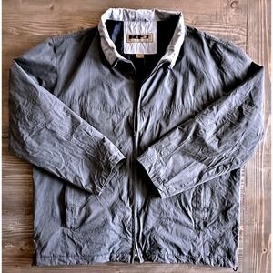 RFT By Rainforest Dark Gray Full‎ Zip All Weather Jacket Mens Size XL